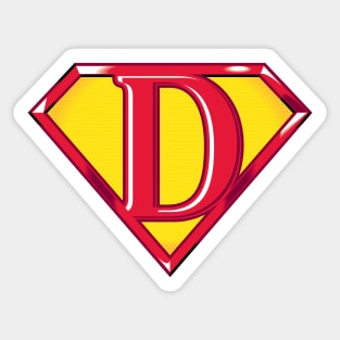 Super D Sticker